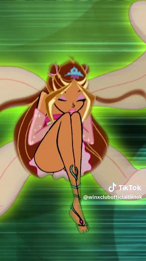 Flora's Enchantix Power: Winx Club Transformation
