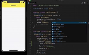 Flutter 移动应用开发 #8： AppBar：工具栏上的图标按钮（IconButton）