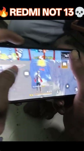 Redmi Note 13 5G 📲📳 Handcam Free Fire 🔥🔥#trending #viral #mha