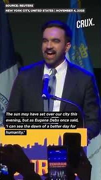 Watch: Zohran Mamdani’s Victory Speech After Winning NYC Mayor Race, ‘I Can See The Dawn…’