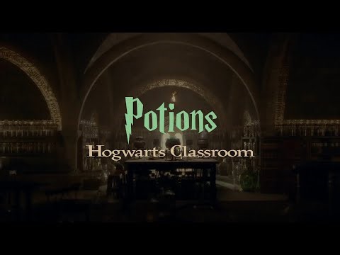 Harry Potter | Chill Music and Ambience | Potions Classroom