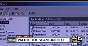 "Fake" Microsoft techs take over our computer!