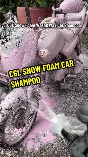CGL Snow Foam Car Shampoo: Protect and Shine Your Ride
