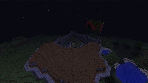 Huge Fortress/Castle Minecraft Map