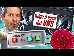 I remove the virus from VHS 📼 Macrovision copy protection