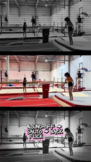 ROUND-OFF COMBO 🔥🤸‍♀️
