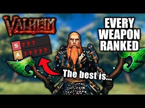 I Ranked EVERY Weapon In Valheim! - Valheim Weapon Tier List 2025