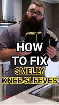 Fix Smelly Knee Sleeves!