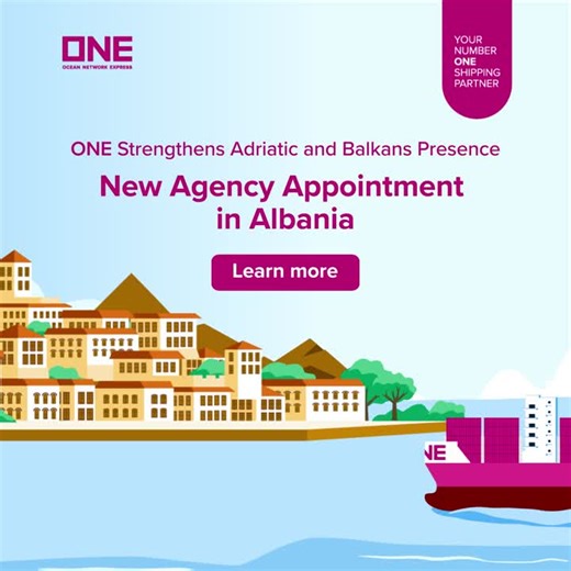 Ocean Network Express Expands in Albania with Centralog Partnership | Ocean Network Express Europe & Africa posted on the topic | LinkedIn