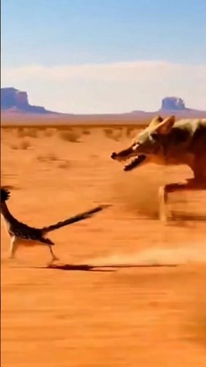 Coyote vs Roadrunner: Full-Speed Desert Chase Is INSANE
