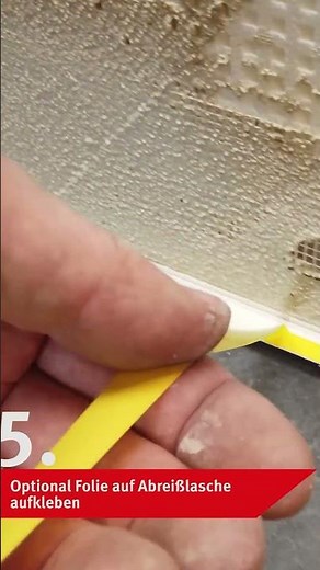 Anschluss von WDVS an Pflastersteine, Asphalt, Terrassenbeläge oder Laubengängen - Anleitung 37520