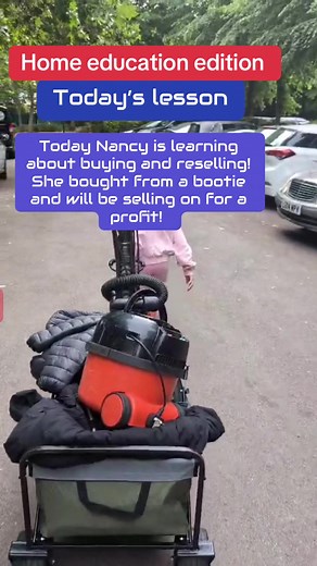 Today’s lesson looked a little different… 👟💷 I took my daughter to a local boot sale and showed her how to spot bargains, list them online, and make a profit. This is the kind of real-life education that schools don’t always teach — money management, entrepreneurship, confidence, and independence. She now has her very own eBay account, and watching her excitement when she realized she can turn a hobby into income was priceless. 💛 This is why I love home education — learning isn’t limited to a