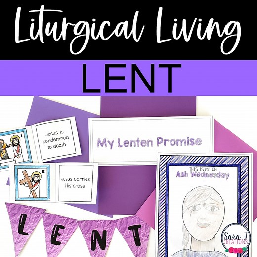 Catholic Lent Activities Kids, Ash Wednesday Coloring Pages, Easter Catholic Kids, Lent Decor Catholic, Holy Week for Kids Printable - Etsy
