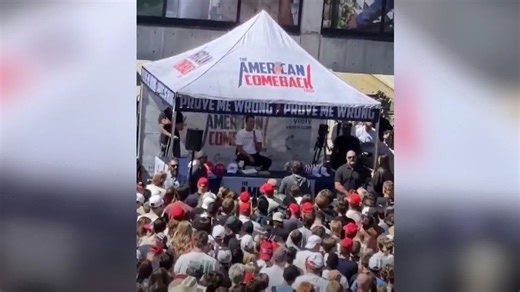 Attentat auf Trump-Vertrauten - Zuschauer filmen Todesschuss auf Charlie Kirk