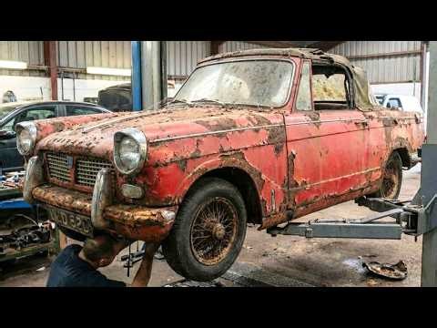 1965 Triumph Herald 1200 Restoration – Reviving a Classic British Icon #carrestoration
