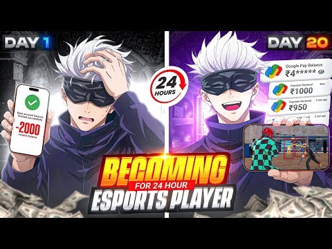 BECOMING SOLO TOURNAMENTS PLAYER FOR 24 HOURS || 🤯🤯