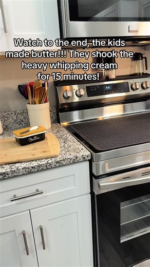 Make Homemade Butter in 15 Minutes with Kids