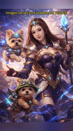 como poner mascotas en tu pantalla Imagen De IA Con Fondo De Lol Tutorial fondo de pantalla mascotas ia fondo de pantalla pc gato tutorial turn pet into game character AI AI animal character generator League of Legends style pet how to turn pet into game character how to make AI pet character convertir mascota en personaje IA diseño de personajes mascotas IA mascota estilo League of Legends personajes estilo LoL mascotas fondo de pantalla gamer mascotas cómo hacer mascotas con IA cómo convertir 