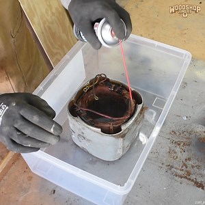 2.9M views · 6K reactions | Restoring a VINTAGE Motor | Woodwork Junkie | Facebook