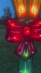 Christmas Lamp Post Xmas Yard Signs With Lights, Candy Cane Outdoor Ornaments, Christmas Presents Christmas Yard Art, Christmas Lawn Decor - Etsy