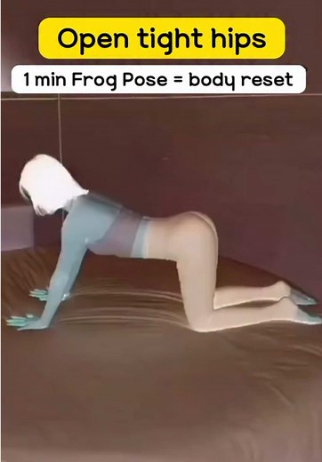 Frog Pose: Open Tight Hips in 1 Minute