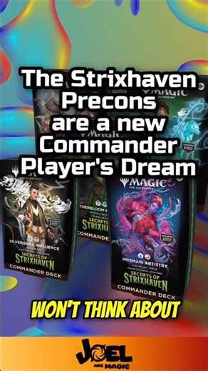 The Strixhaven Commander Decks are a Great Full Set Together #shorts