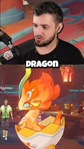 Secret Dragon Pet Idle Animations in Genshin Impact! #genshinimpact #genshin #hoyoverse #natlan