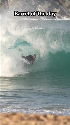 Craig with Barrel of the day #bodyboarding #thewedge ##newportbeach #barreled #shorts #short
