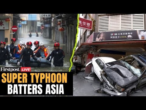 Typhoon Ragasa LIVE: Super Typhoon Ragasa Hits Asia; China, Hong Kong, Taiwan Ravaged | Floods