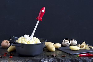 Space Masher, An Out of This World Rocket Ship Potato Masher