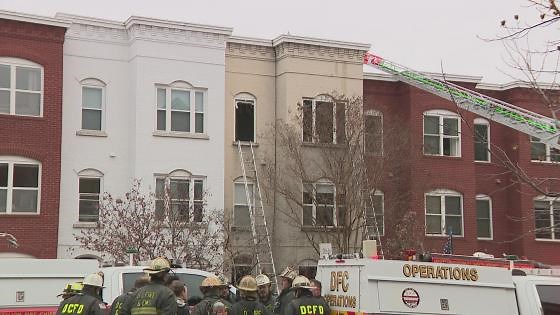 DC firefighters battle blaze near U Street corridor