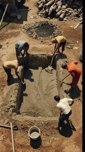 Handmade Swimming Pool | Built with Hard Work