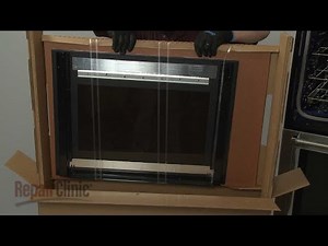 Kitchenaid Double Wall Oven Outer Door Glass Assembly (Stainless) | Repair Clinic
