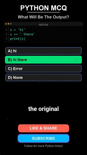 “99% Log Fail 😱 | Python MCQ Challenge 🧠🔥 | Can You Solve This?”#shorts #python
