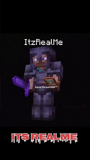 This Player Is UNSTOPPABLE… ItzRealMe’s🔥#minecraft #minecraftshorts itzrealme keybinds