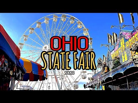A Day At Ohio State Fair | Wild Rides & Shows | Columbus, Ohio