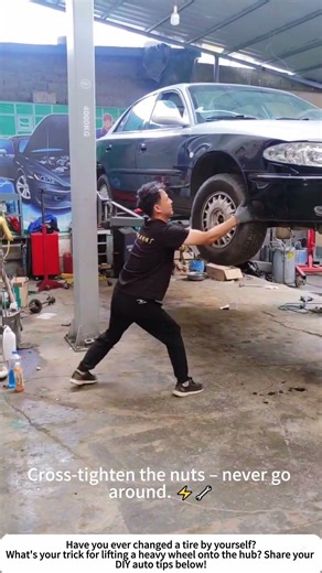 Mounting a Tire – Proper Wheel Installation Steps 🚗🔧