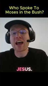 Who Spoke To Moses in the Burning Bush?