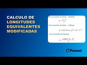 CALCULO DE LONGITUDES EQUIVALENTES MODIFICADAS PARA SISTEMA DE TUBERIAS✅