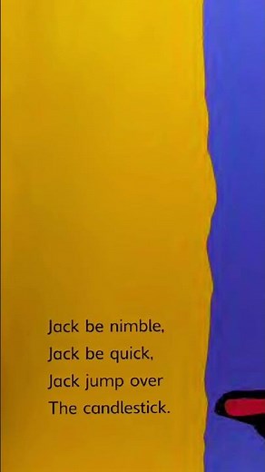 Jack be nimble rhyme