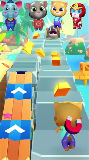 Which Talking Tom Runner Game Is BEST? 🏆 |Time Rush🆚Gold Run🆚 Cat Runner 🆚 Hero Dash| |Mash 3d fun