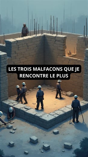 Fabien - Expert Construction | 🚨 LES 3 MALFAÇONS LES PLUS COURANTES EN CONSTRUCTION 🚨 Après avoir visité plus de 100 chantiers, je partage avec vous les erreurs que je... | Instagram