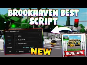 *UPDATED* Brookhaven 🏡RP Script (PASTEBIN 2023) (KILL, TROLL OPTIONS, UNLOCK GAMEPASSES, CAR BOOST)