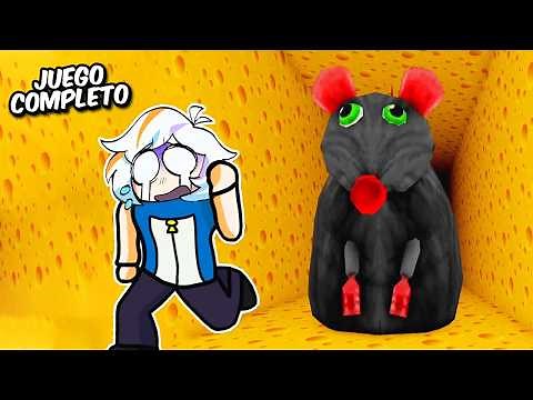 ESCAPA DE LA RATA GIGANTE COMPLETO (CHEESE ESCAPE ROBLOX)