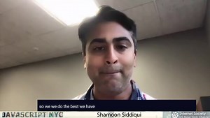 September 2020 JavaScript NYC Meetup