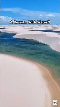 This Desert Turns Into a Lagoon Paradise!