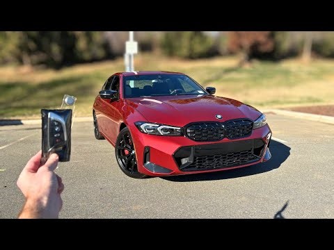 2026 BMW M340i in Vegas Red - Start Up, Exhaust, Test Drive, Walkaround and POV Review