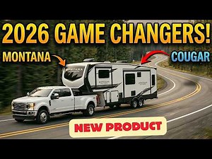 2026 Keystone Montana & Cougar Fifth Wheel: Foldable Balcony & Epic Bunkhouse!
