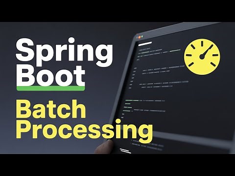 Unleash the Power of Spring Boot: Batch Processing Huge Data Sets!