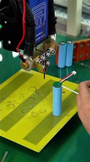 Inside a Battery Factory: How Cylindrical Batteries Are Made #battery